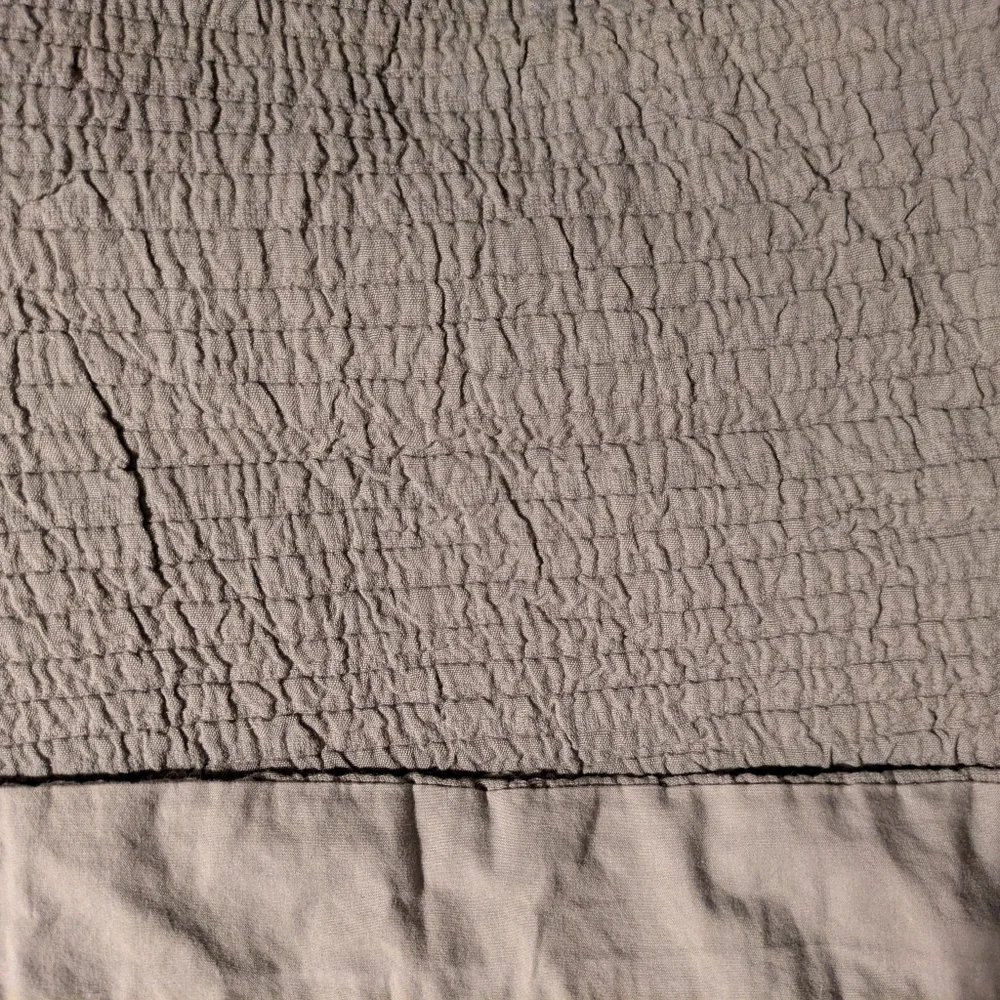 New Restoration Hardware RH Matlasse Pillow Cover Sham Graphite